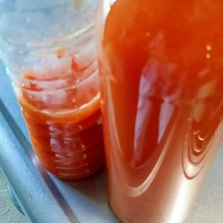 圧力鍋で保存も効くミニトマトのジュース